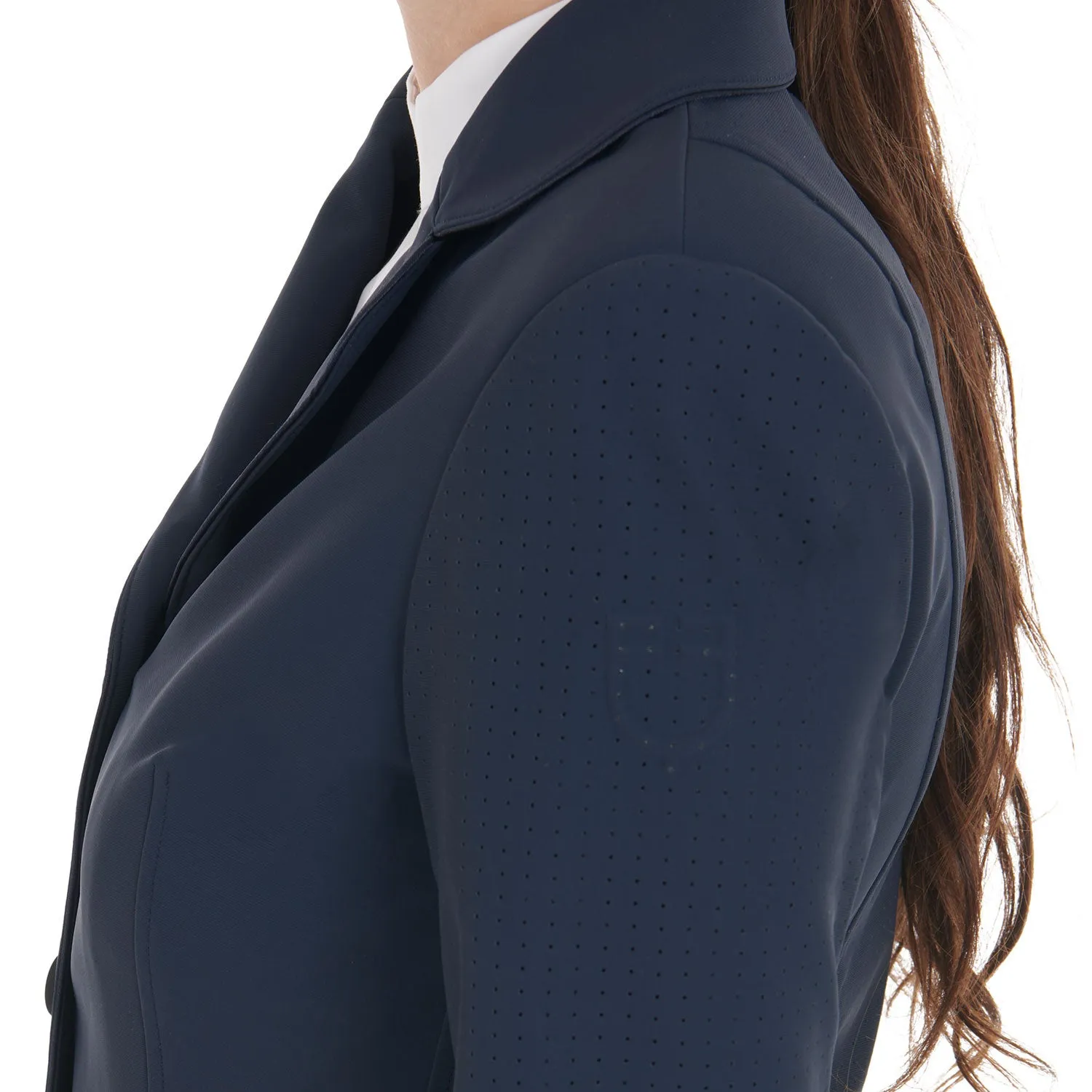 Women's Competition Jacket with Perforated Inserts