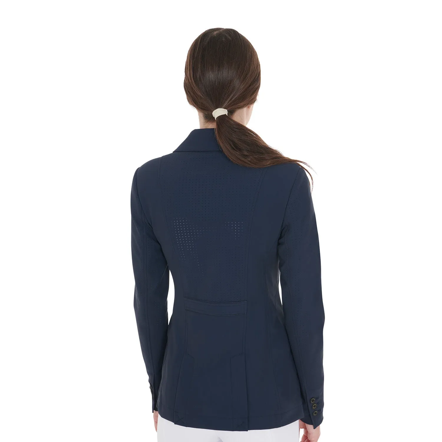 Women's Competition Jacket with Perforated Inserts