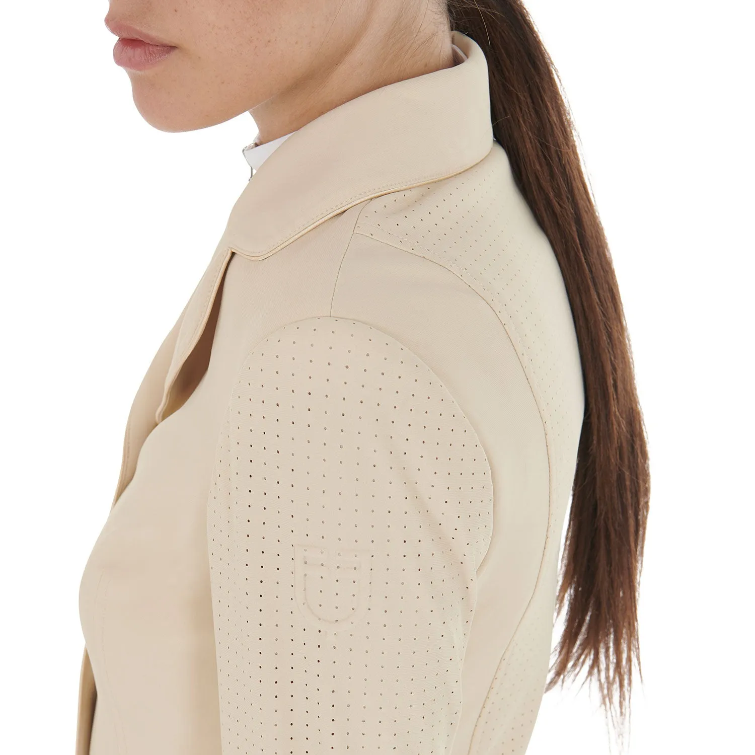 Women's Competition Jacket with Perforated Inserts