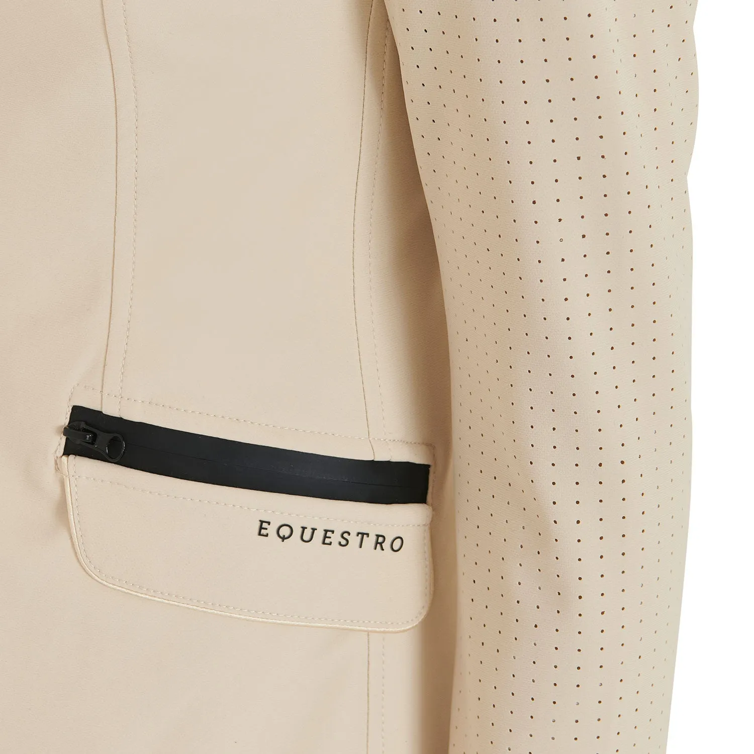 Women's Competition Jacket with Perforated Inserts