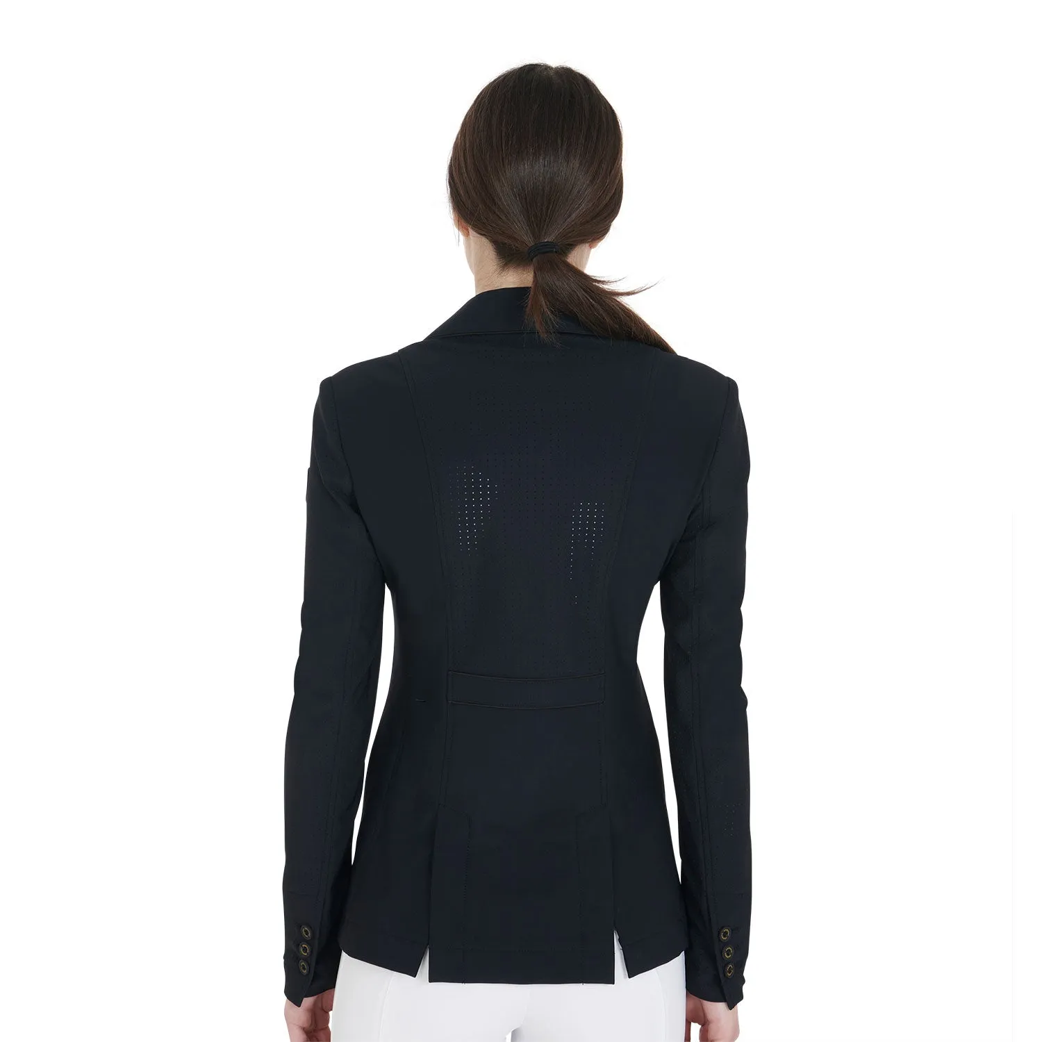 Women's Competition Jacket with Perforated Inserts