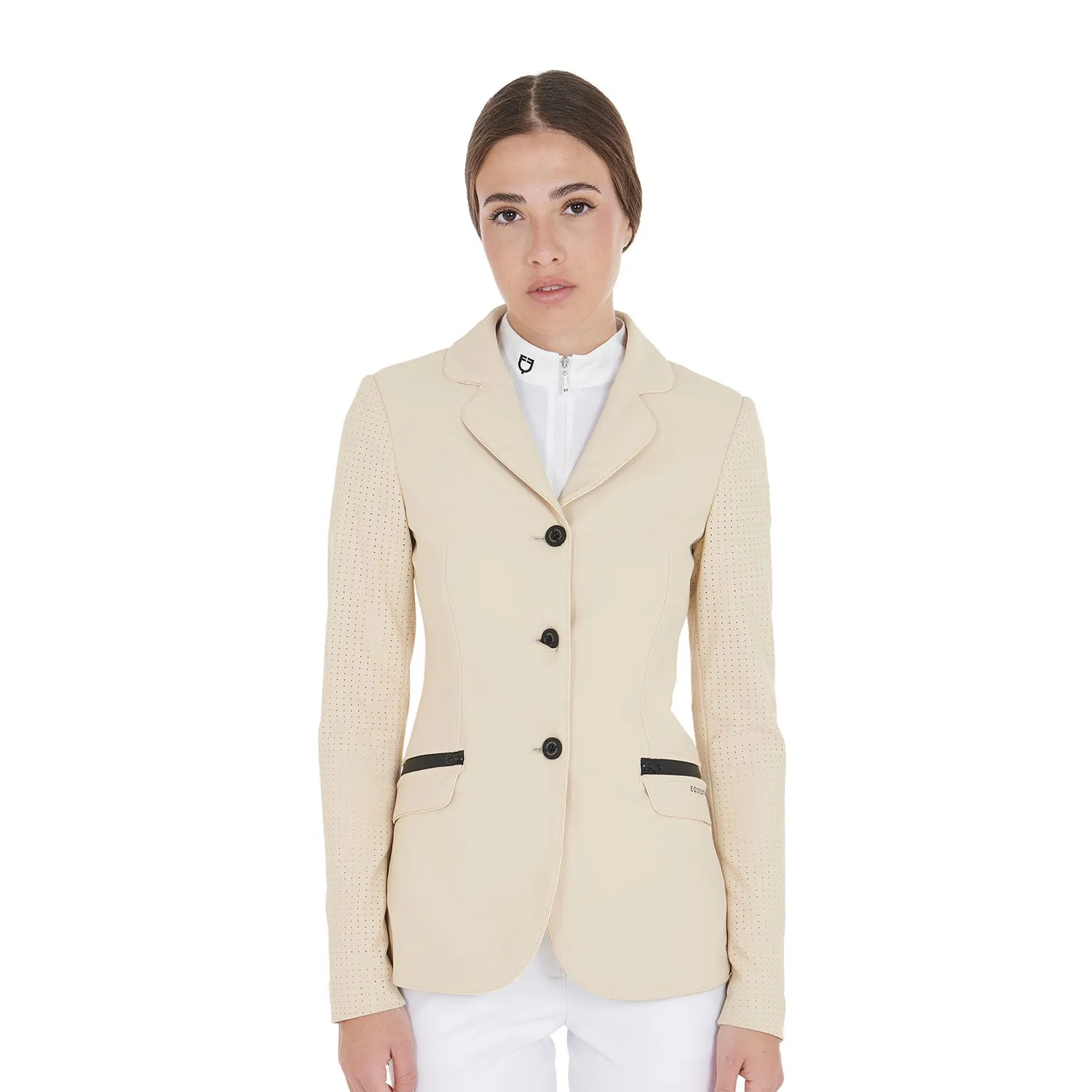 Women's Competition Jacket with Perforated Inserts