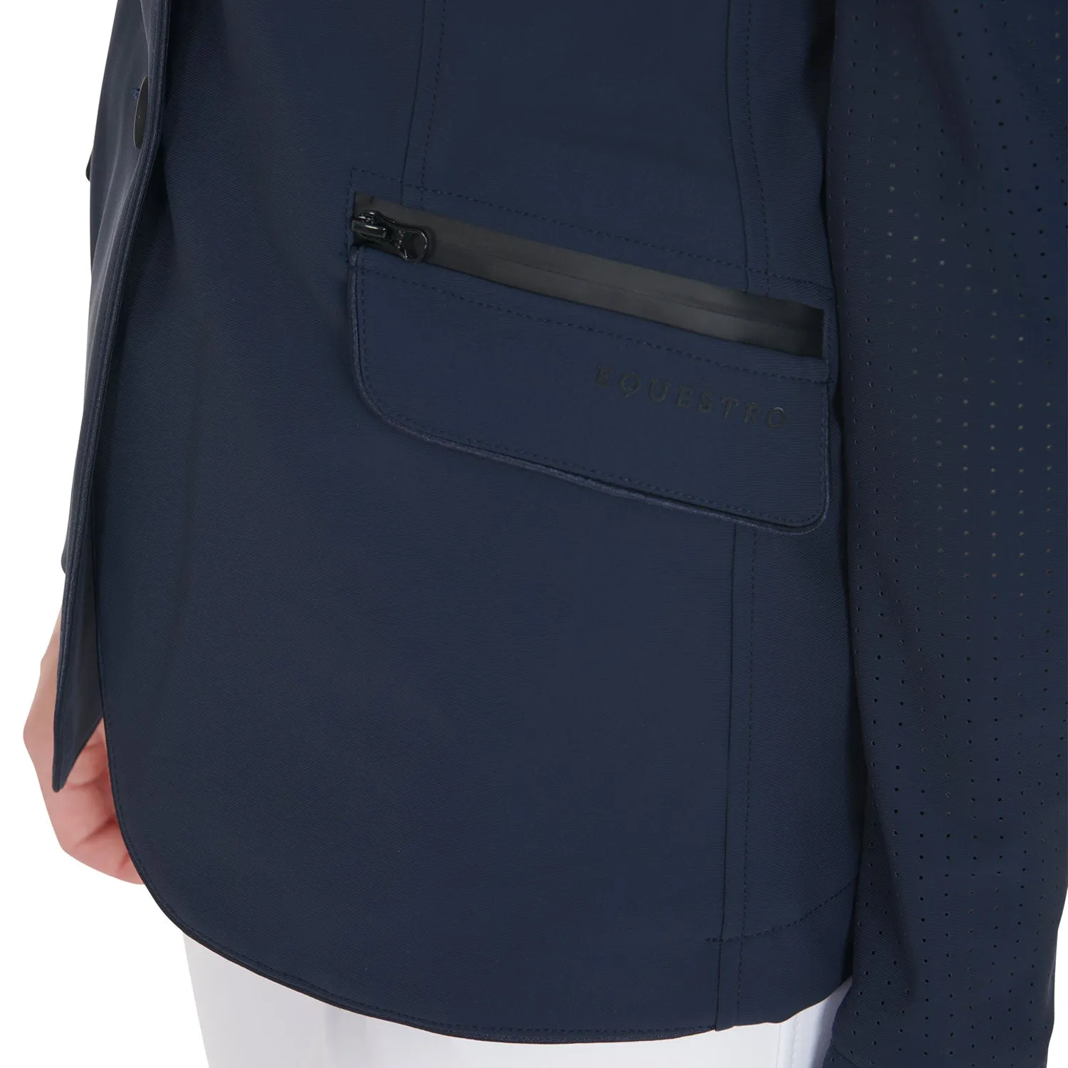 Women's Competition Jacket with Perforated Inserts