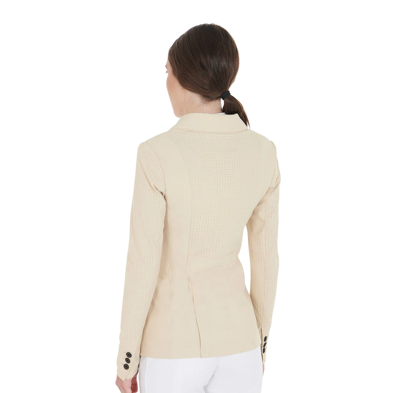 Women's Competition Jacket with Perforated Inserts