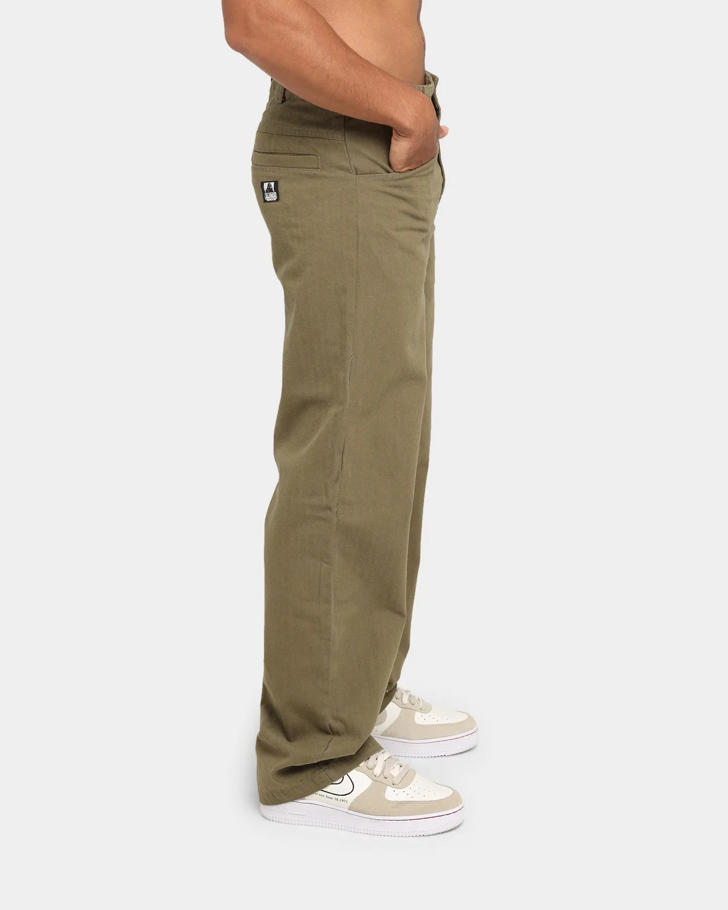 XLARGE Herringbone Twill 91 Pants Military Green